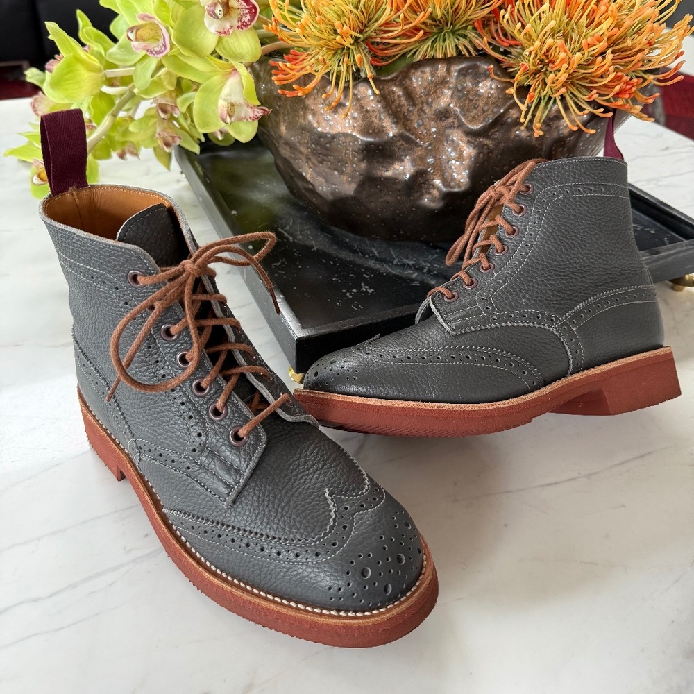 Tricker’s brogue women’s boots excellent condition